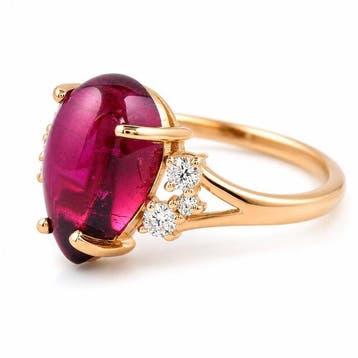Zonder minimumprijs - Ring - 14 karaat Geel goud - 2.91ct., Nieuw
