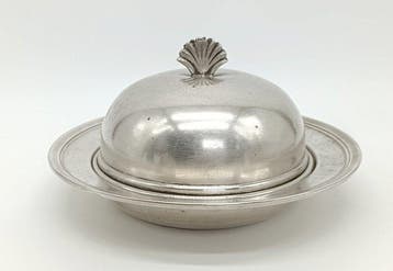 TAN Bogota Sterling - Dienblad - .925 zilver - met cloche