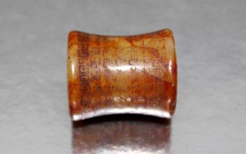 Antiek Boeddhistisch Heilig Chinees handgemaakt kralenamulet