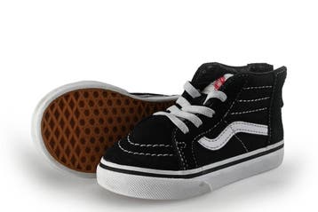 Vans Hoge sneakers Jongens in maat 23½ Zwart, Jongen of Meisje, Schoenen, Zo goed als nieuw, Vans