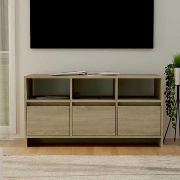 vidaXL Tv-meubel 102x37,5x52,5 cm bewerkt hout sonoma, Verzenden