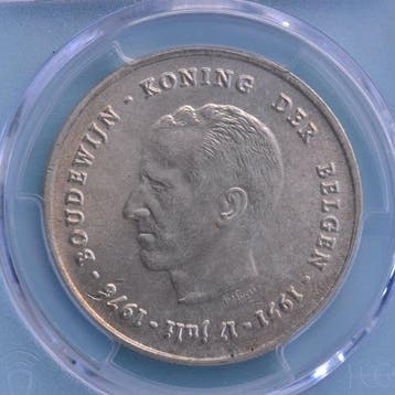 België. 250 Francs 1976 Vlaams Grading PCGS Mint State 63