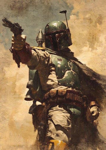 Boriani - 4X Star Wars megapack, Darth Vader, Boba Fet, Luke, Verzamelen, Nieuw