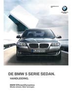 2011 BMW 5 SERIE SEDAN INSTRUCTIEBOEKJE NEDERLANDS