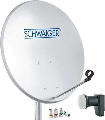 Schwaiger Satellietschotel | Tweede kansje | OP = OP, Audio, Tv en Foto, Schotelantennes, Verzenden, Zo goed als nieuw, (Schotel)antenne