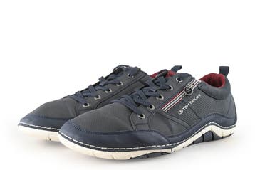 Tom Tailor Veterschoenen in maat 44 Blauw, Kleding | Heren, Schoenen, Tom Tailor, Zo goed als nieuw, Veterschoenen, Verzenden