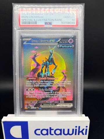 Pokémon - 1 Graded card - Iron Crown ex [SIR] 206/162 PSA 10, Nieuw