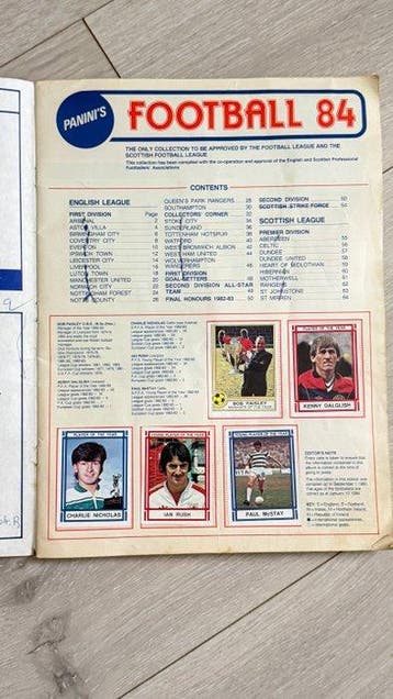 1984 Panini Various players / Multiple players - 1 Sticker