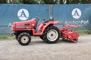 Veiling: Minitractor Mitsubishi MT16 Diesel 15.8pk met grond, Ophalen, Nieuw