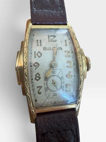 Bulova - Tank art deco - Zonder minimumprijs - Unisex -