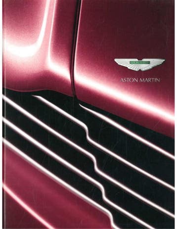 2009 ASTON MARTIN RANGE MEDIA BROCHURE ENGELS, Nieuw
