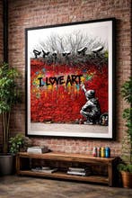 BLING_BÖ (1985) - - I LOVE ART 2026 - Composition Street Art