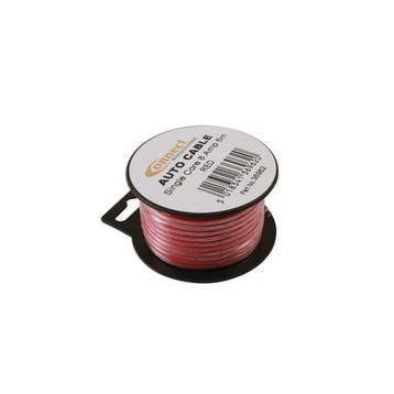 Draad 1mm2 rood PVC - mini haspel 6 meter (Electra), Auto diversen, Autogereedschap, Verzenden, Nieuw