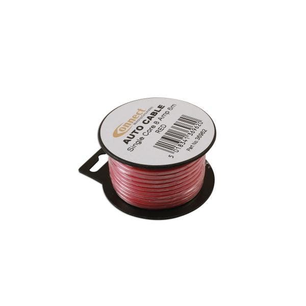 Draad 1mm2 rood PVC - mini haspel 6 meter (Electra), Autos : Divers, Outils de voiture, Envoi