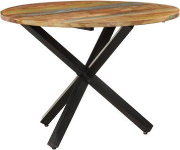 Ronde eettafel  - eetkamertafel - diameter 100 cm - massief, Huis en Inrichting, Verzenden, Nieuw