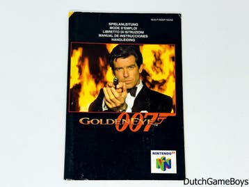 Nintendo 64 / N64 - 007 - Golden Eye - NGAE - Manual, Verzenden, Gebruikt