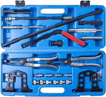 Compressor set Klepveer demontage + montage auto gereedschap, Ophalen of Verzenden