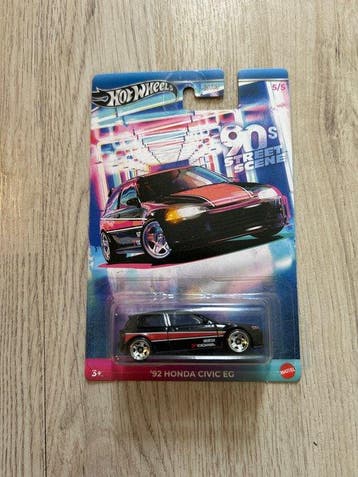 Hot Wheels 1:64 - Voiture miniature (11) - ’92 Honda Civic