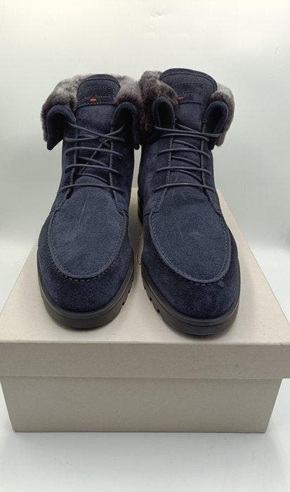 Santoni - Enkellaarsjes - Maat: EU 42, Kleding | Heren, Schoenen