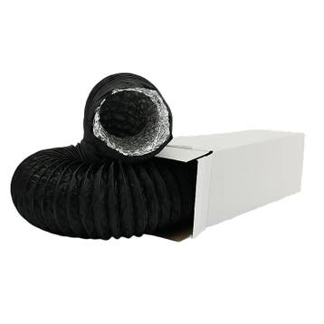 Flexibele slang CombiConnect zwart Ø 254mm (binnenmaat), Doe-het-zelf en Bouw, Verzenden, Nieuw