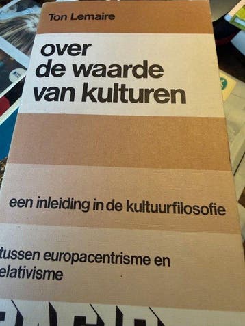 Over de waarde van kulturen 9789026320132 Ton Lemaire, Verzenden, Ton Lemaire