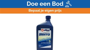 Bieden: Allpa Sierra 2-Takt Marine Engine Oil TC-W3 - 1L -, Ophalen of Verzenden, Nieuw