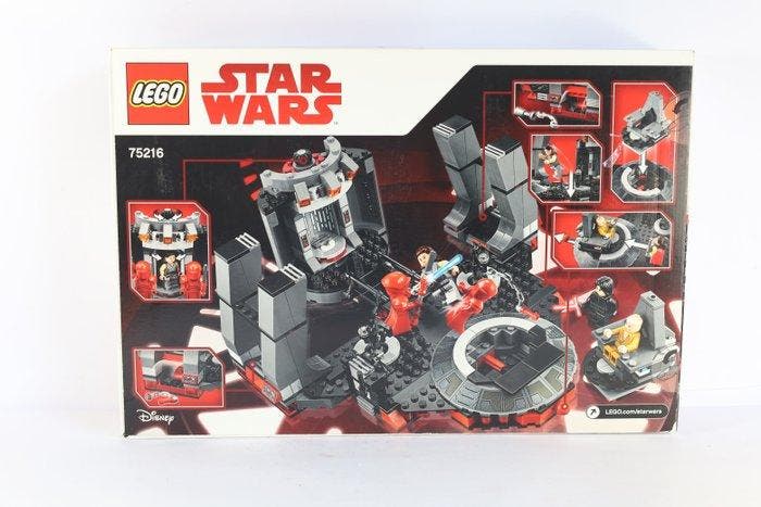 Lego - Star Wars - 75216 - Snokes troonzaal - 2010-2020, Kinderen en Baby's, Speelgoed | Duplo en Lego