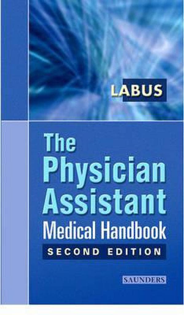 The Physician Assistant Medical Handbook 9780721697864, Livres, Langue | Anglais, Envoi