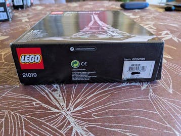 Lego Set - 21019 - Architecture - The Eiffel Tower, Nieuw