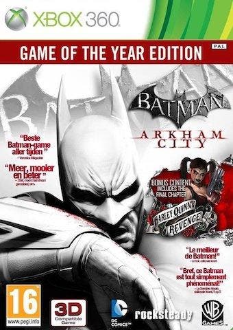 Batman Arkham City Game of the Year Edition (Xbox 360 Games), Ophalen of Verzenden, Zo goed als nieuw