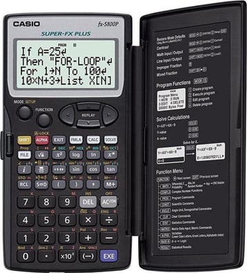 Casio FX-5800 P wetenschappelijke rekenm — zo goed als nieuw, Verzenden, Nieuw in verpakking
