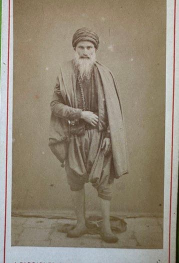 J. Garrigues - Tunisia - Arabo in costume - Fotografia