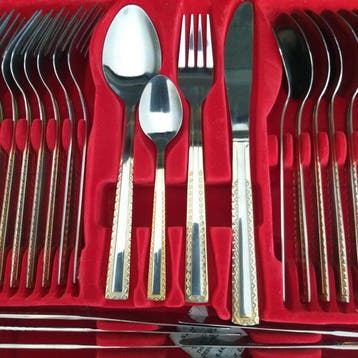 Solingen - Ménagère pour 12 personnes (72) - Or 24 ct