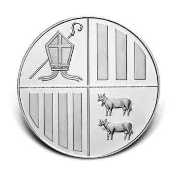 1 kilo zilveren kilo Andorra Eagle munt