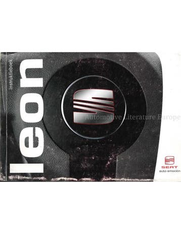 2005 SEAT LEÓN INSTRUCTIEBOEKJE NEDERLANDS, Ophalen of Verzenden
