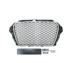 Calandre Look Rs3 Pour Audi A3 8V 12-16 Noir Chromé, Auto-onderdelen, Verzenden, Nieuw