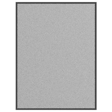 vidaXL Deurmat 80x120 cm grijs, Verzenden, Nieuw