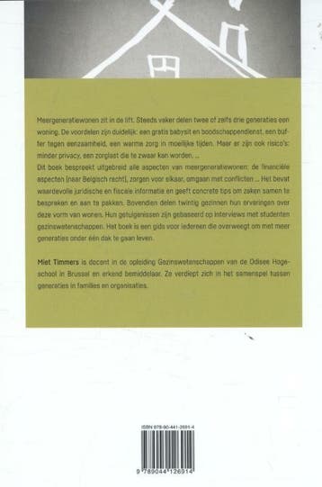 Generaties onder één dak 9789044126914 Miet Timmers, Boeken, Verzenden, Gelezen, Miet Timmers