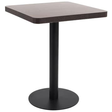 Bistrotafel 60x60 - 34% Retour deal! Snel zijn, Tuin en Terras, Verzenden, Zo goed als nieuw, Vierkant, Overige materialen