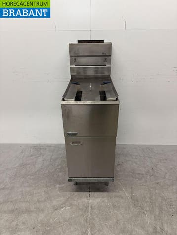 Friteuse Pitco en acier inoxydable 18 litres GAS, Verzenden