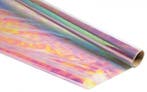Cellofaan Rol Parelmoer 70cm 2m, Diversen, Cadeaupapier, Verzenden, Nieuw