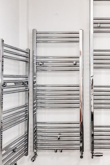 120x50 cm - 673 Watt - Oppio Handdoekradiator - Rvs look, Ophalen of Verzenden