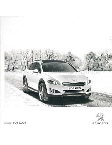 2012 PEUGEOT 508 RXH BROCHURE NEDERLANDS, Nieuw
