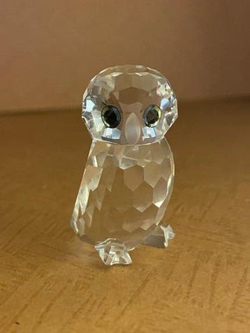 Swarovski - Figurine - Uil - Cristal