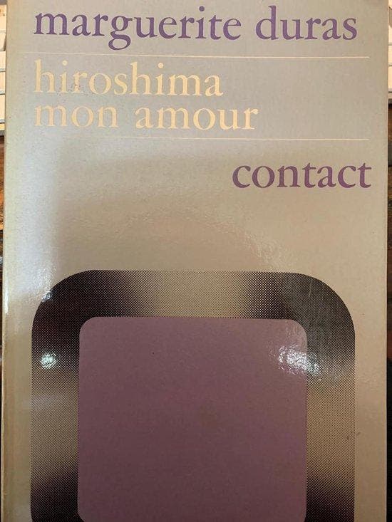 Hiroshima mon amour / Mini-kaderreeks 9789025462741, Boeken, Overige Boeken, Gelezen, Verzenden