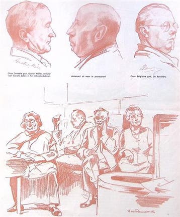 Spotprent over buitenlandse politici (lijst optie, Lithos), Verzenden