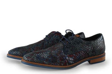 Vertice Veterschoenen in maat 43 Blauw, Kleding | Heren, Schoenen, Zo goed als nieuw, Vertice, Veterschoenen, Verzenden