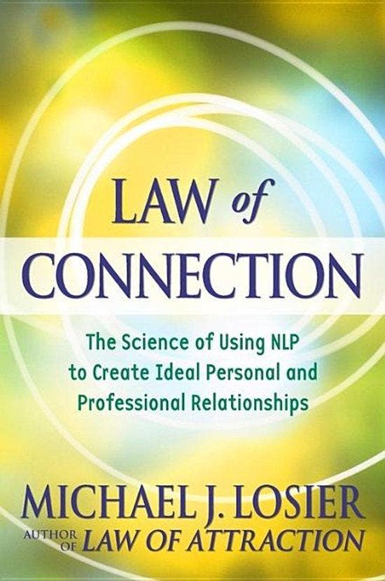 Law of Connection 9780446545044 Michael J Losier, Livres, Langue | Anglais, Envoi