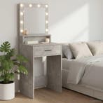 vidaXL Kaptafel met lade Beton Grijs 50 x 41 x 135 cm, Verzenden, Nieuw