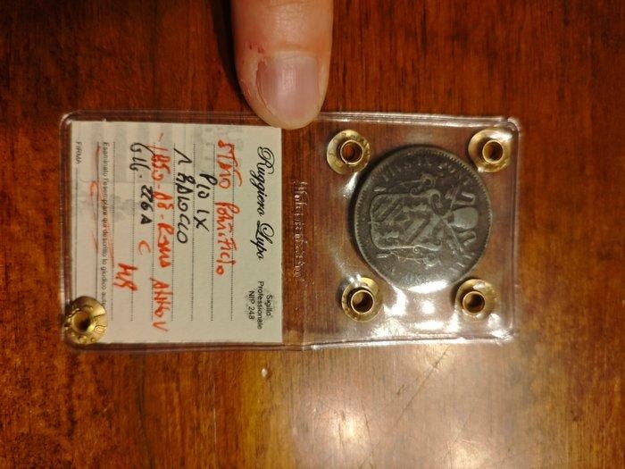 Repubblica Italiana, Stato Pontificio Lotto di 3 monete, Timbres & Monnaies, Monnaies | Europe | Monnaies non-euro